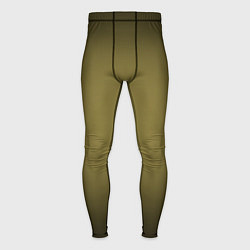 Мужские тайтсы Градиент хаки