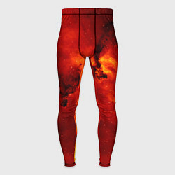 Тайтсы мужские Бесконечность не предел, цвет: 3D-принт