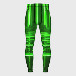 Мужские тайтсы Зеленые световые объекты