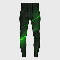 Мужские тайтсы Green neon lines