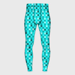 Мужские тайтсы Пиксели цвета алмаза