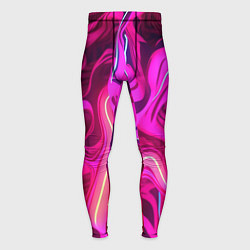 Мужские тайтсы Pink neon abstract