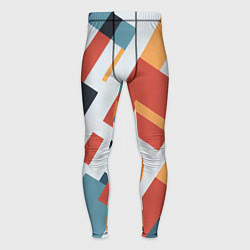 Мужские тайтсы Геометрический узор - нейросеть