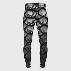 Мужские тайтсы Текстура черного дракона