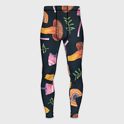 Мужские тайтсы Goblincore - болотные грибы