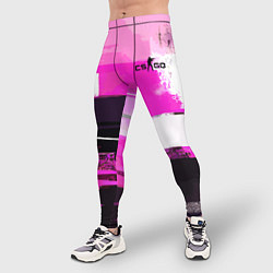 Тайтсы мужские Counter Strike - shooter, цвет: 3D-принт — фото 2