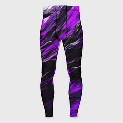 Мужские тайтсы Чёрная и розовая буря