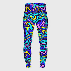 Мужские тайтсы Psychedelic multicolored pattern