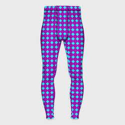 Мужские тайтсы Паттерн кругов и ромбов