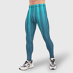 Тайтсы мужские Абстракция вертикальные линии, цвет: 3D-принт — фото 2
