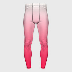 Мужские тайтсы Розовый градиент