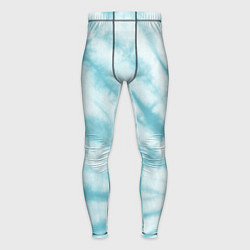 Мужские тайтсы Голубой тай дай