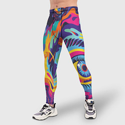 Тайтсы мужские Глаза вселенной, цвет: 3D-принт — фото 2