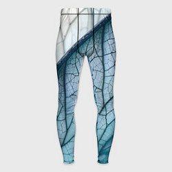 Мужские тайтсы Листья с прожилками