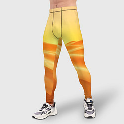 Тайтсы мужские Золотые пески, цвет: 3D-принт — фото 2