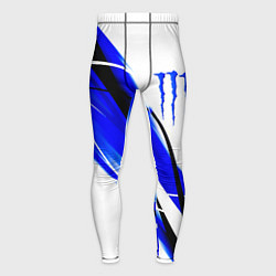 Мужские тайтсы Monster energy линии абстракции