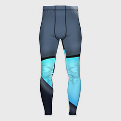 Тайтсы мужские Разноцветный, цвет: 3D-принт