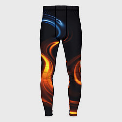 Мужские тайтсы The color is fire orange