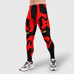 Тайтсы мужские Лицо Дарт Мола, цвет: 3D-принт — фото 2