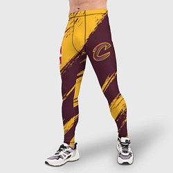 Тайтсы мужские Кливленд Кавальерс - команда НБА, цвет: 3D-принт — фото 2