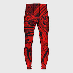 Мужские тайтсы Красный смешение пластика
