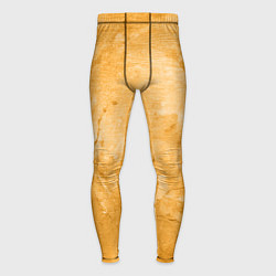 Мужские тайтсы Абстракция - bright yellow