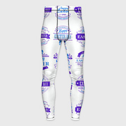 Тайтсы мужские Easter holidays, цвет: 3D-принт