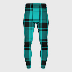 Мужские тайтсы Checkered blue