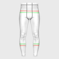 Мужские тайтсы Neon light green red