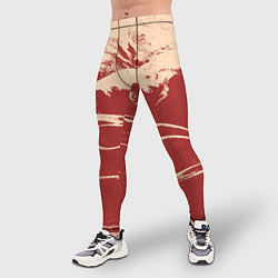 Тайтсы мужские Песочные горы-абстракция, цвет: 3D-принт — фото 2