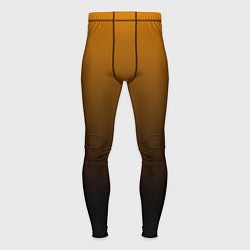 Мужские тайтсы Orange gradient