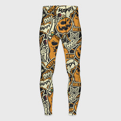 Мужские тайтсы Хэллоуин тыквы