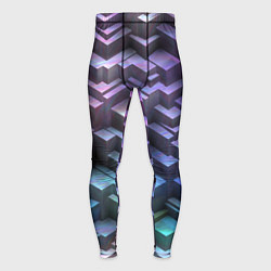 Мужские тайтсы Неоновый рельеф