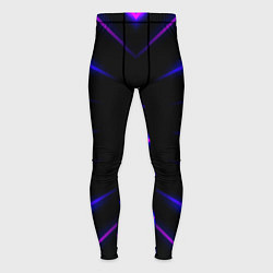 Мужские тайтсы Color black neon neon