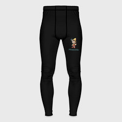 Тайтсы мужские Pinocchio, цвет: 3D-принт