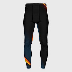 Мужские тайтсы Glow orange neon