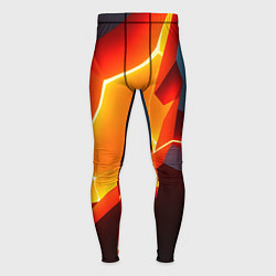 Мужские тайтсы Neon orange