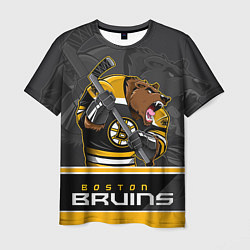 Футболка мужская Boston Bruins цвета 3D-принт — фото 1