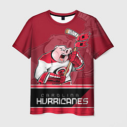 Футболка мужская Carolina Hurricanes, цвет: 3D-принт