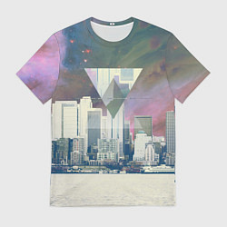 Футболка мужская Хипстер, цвет: 3D-принт