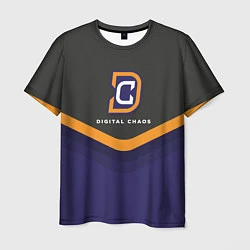 Футболка мужская Digital Chaos Uniform, цвет: 3D-принт