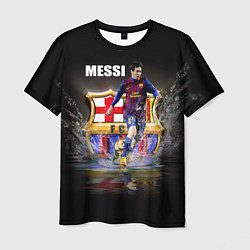 Футболка мужская Messi FCB, цвет: 3D-принт
