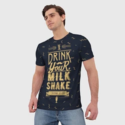 Футболка мужская Milk Shake, цвет: 3D-принт — фото 2