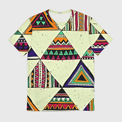 Футболка мужская Индейские мотивы, цвет: 3D-принт