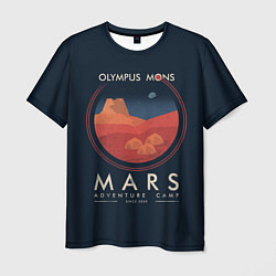 Футболка мужская Mars Adventure Camp, цвет: 3D-принт