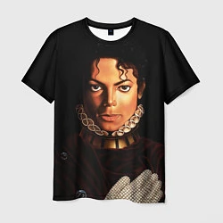 Футболка мужская Король Майкл Джексон, цвет: 3D-принт