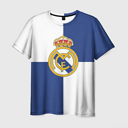 Футболка мужская Real Madrid: Blue style, цвет: 3D-принт