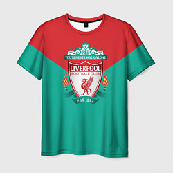 Футболка мужская Liverpool: Green style, цвет: 3D-принт