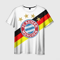 Футболка мужская FC Bayern: Germany, цвет: 3D-принт