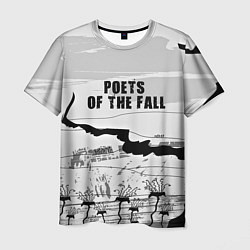 Футболка мужская Poets of the Fall, цвет: 3D-принт